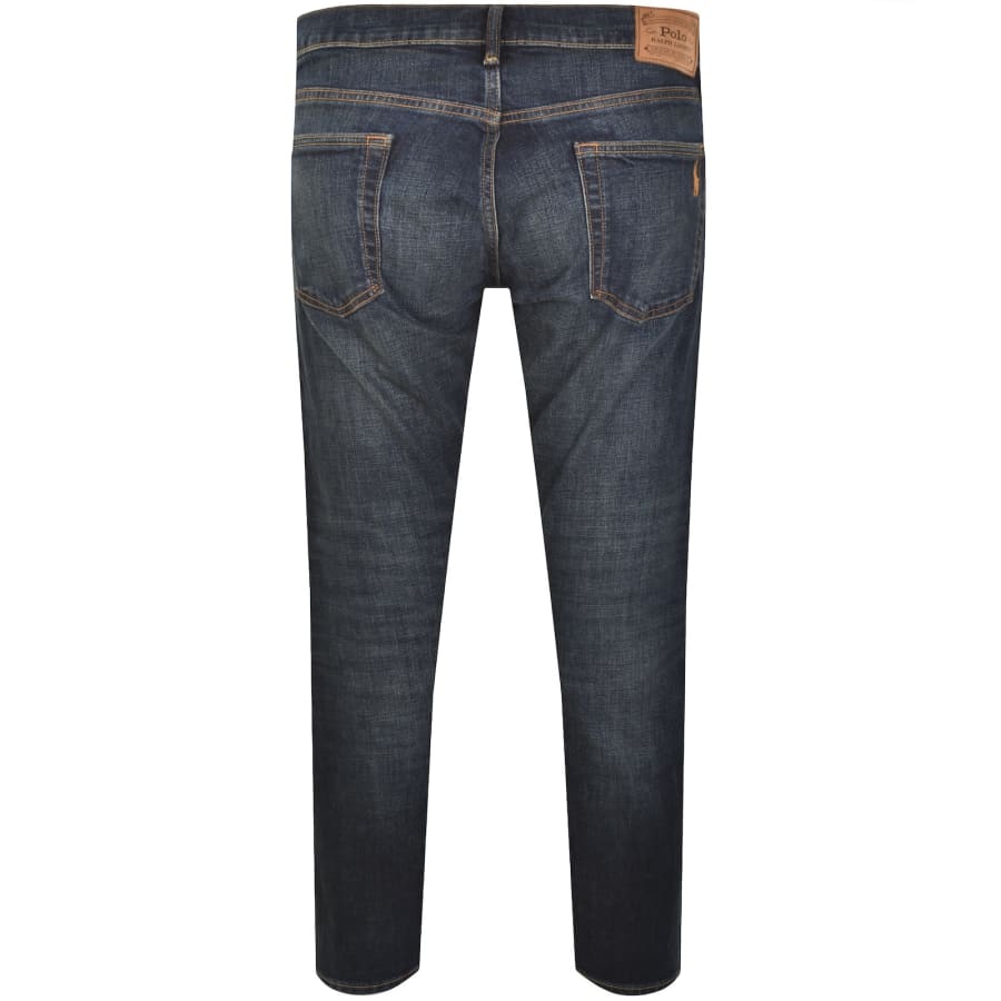 Image number 3 for Ralph Lauren Sullivan Slim Fit Jeans Navy