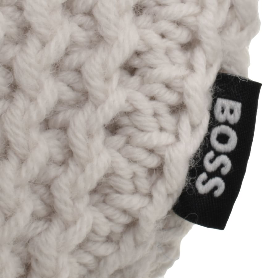 Image number 4 for BOSS C Emaximo Virgin Wool Jumper White