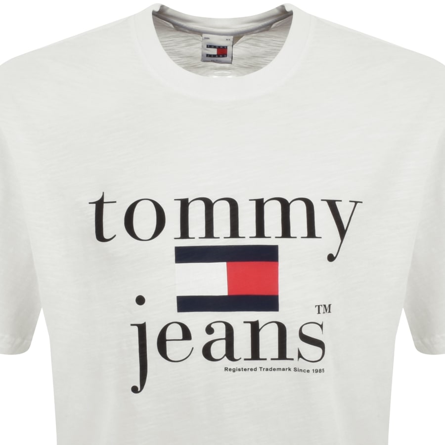 Image number 2 for Tommy Jeans Twist T Shirt White