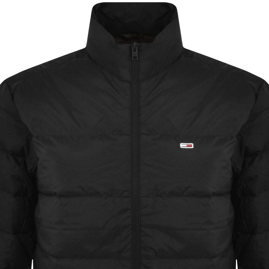 Image number 2 for Tommy Jeans Packable Quilted Jacket Black