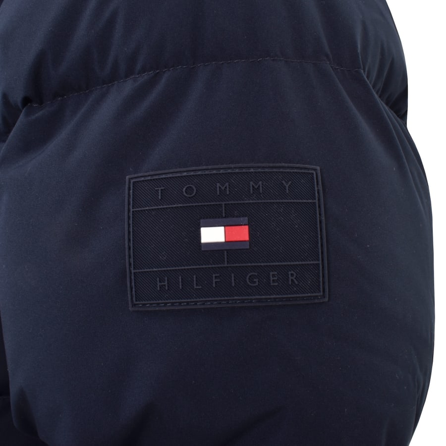 Image number 5 for Tommy Hilfiger Down Puffer Jacket Navy
