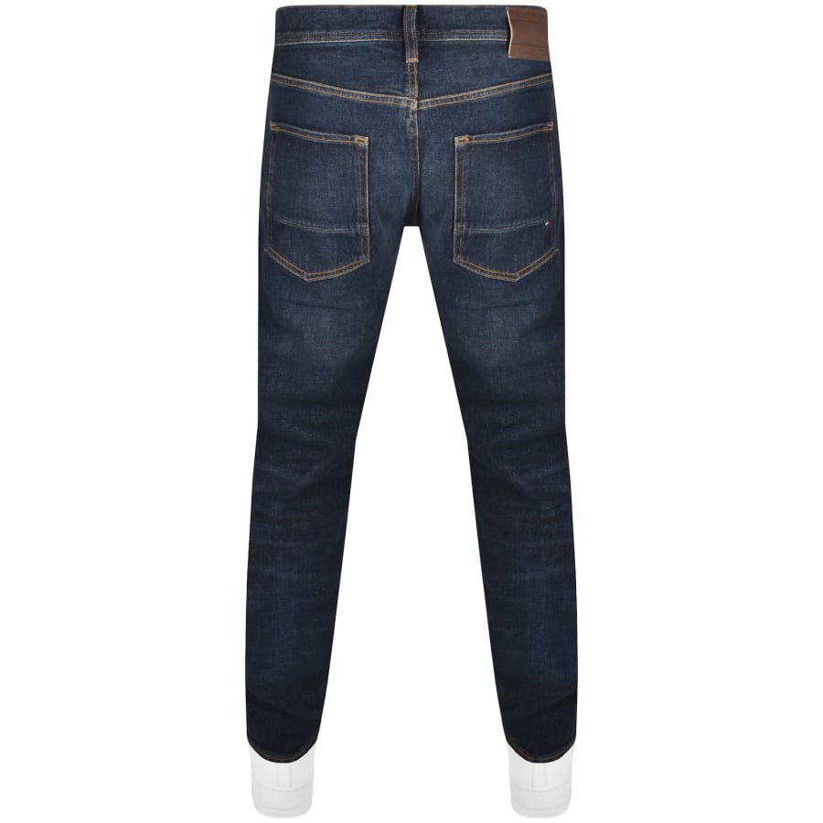Tommy Hilfiger Blue Straight Denton Straight Jeans Mens