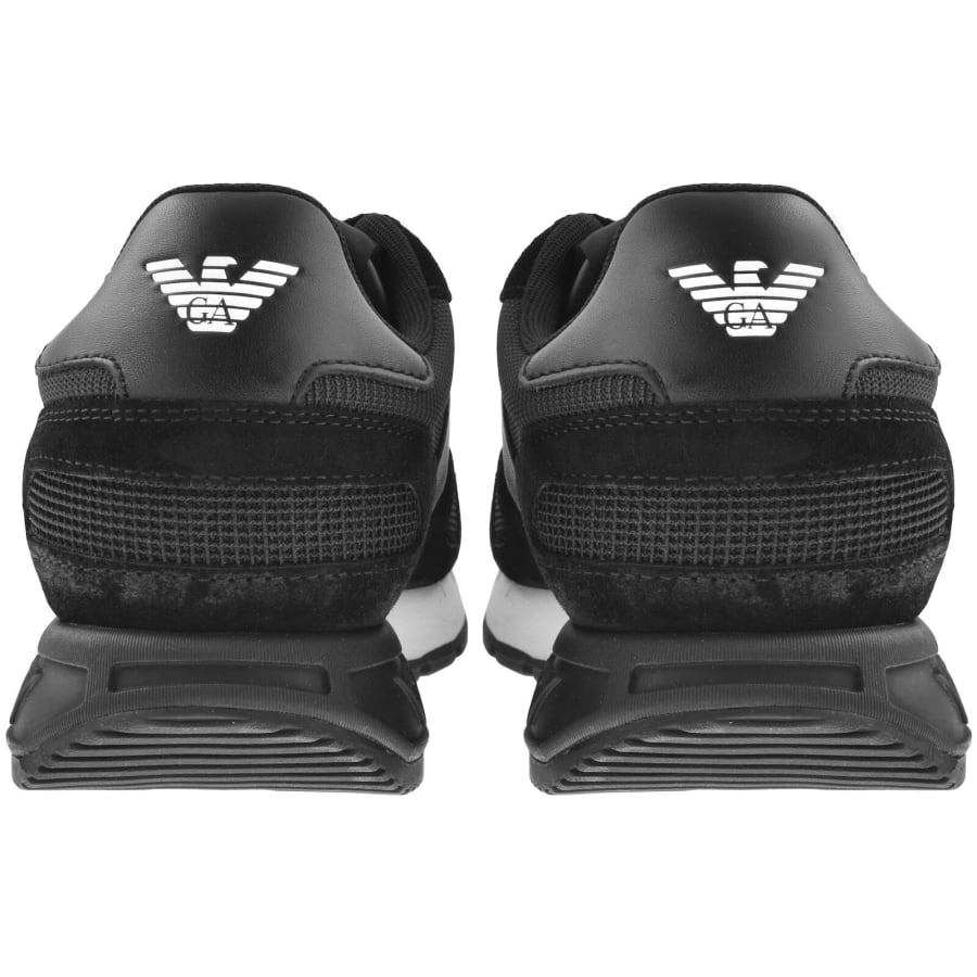 EA7 Emporio Armani Logo Trainers Black
