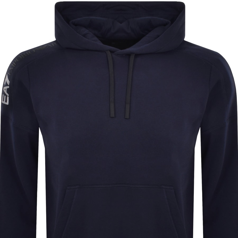 Ea7 navy hoodie sales