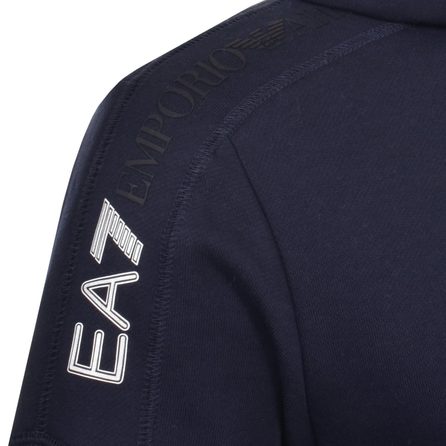 Ea7 navy hoodie on sale