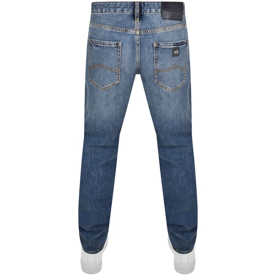 Armani Exchange J13 Slim Fit Jeans Light Wash Blue Mainline Menswear United States