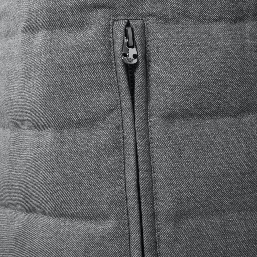 Image number 4 for Emporio Armani Down Jacket Grey