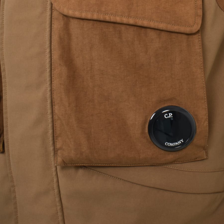 Image number 3 for CP Company Outerwear Vest Gilet Brown