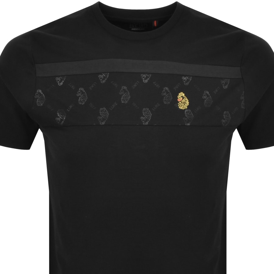 Image number 2 for Luke 1977 Lions Den Overprint T Shirt Black