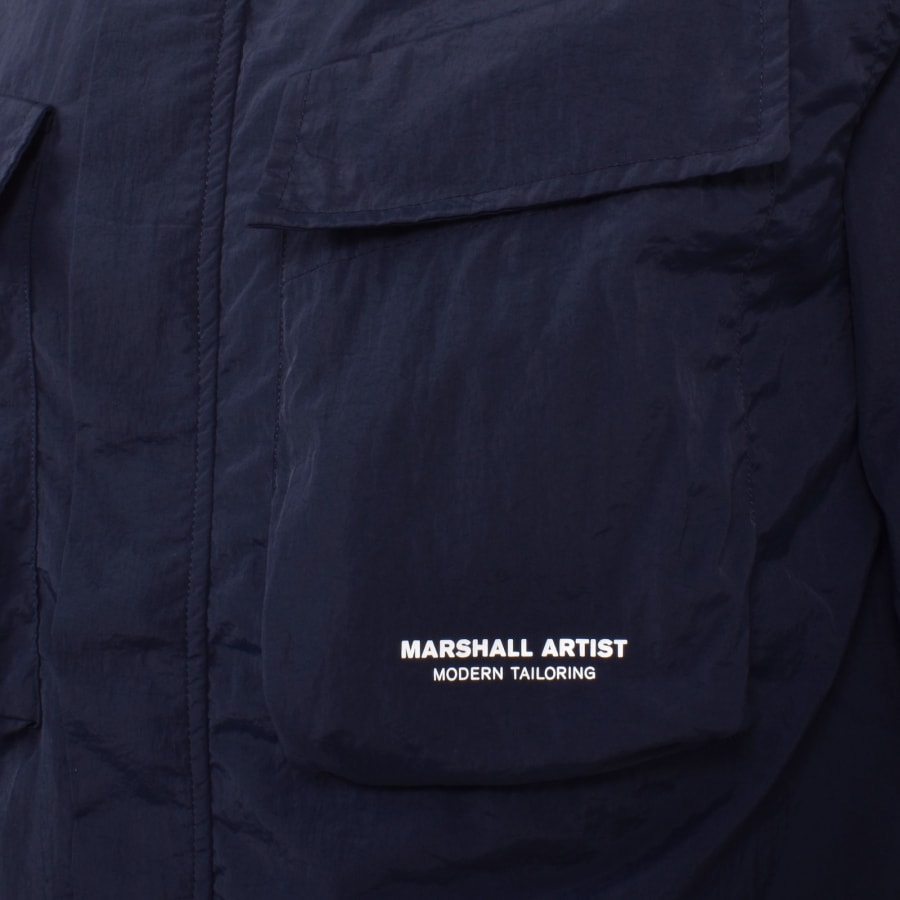 Marshall Artist Nylite Overshirt Jacket Navy Mainline Menswear