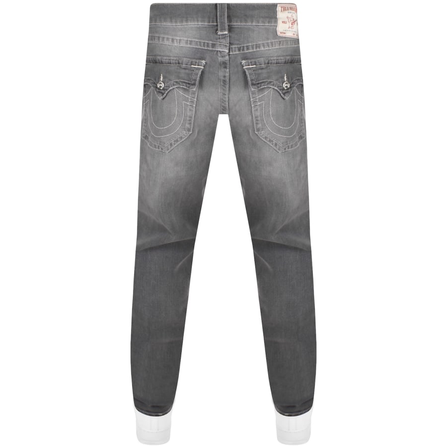 Image number 2 for True Religion Ricky Flap Jeans Grey Wash