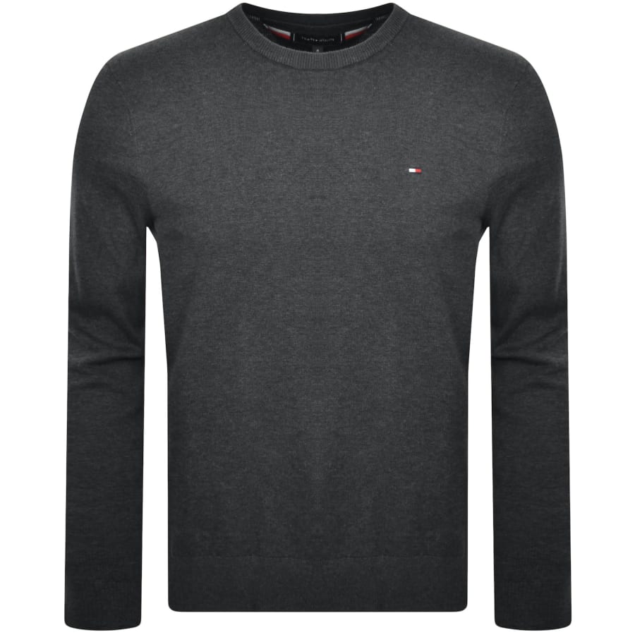 Black tommy hilfiger jumper deals