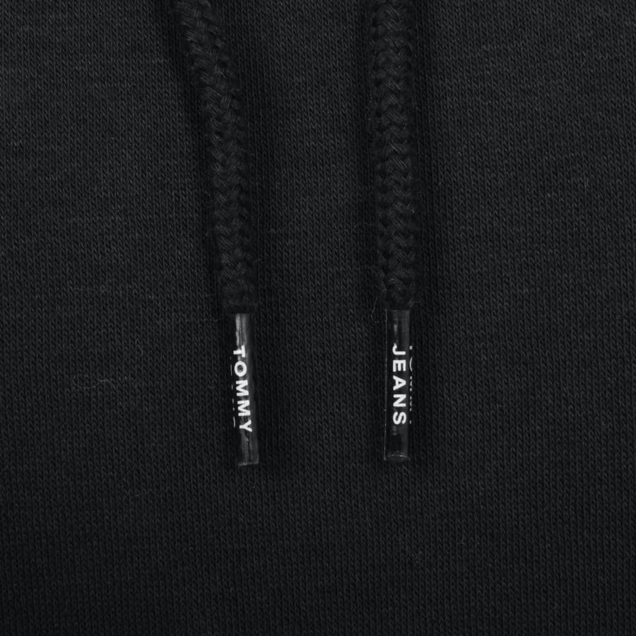 Tommy Jeans Flag Logo Hoodie Black Mainline Menswear Canada