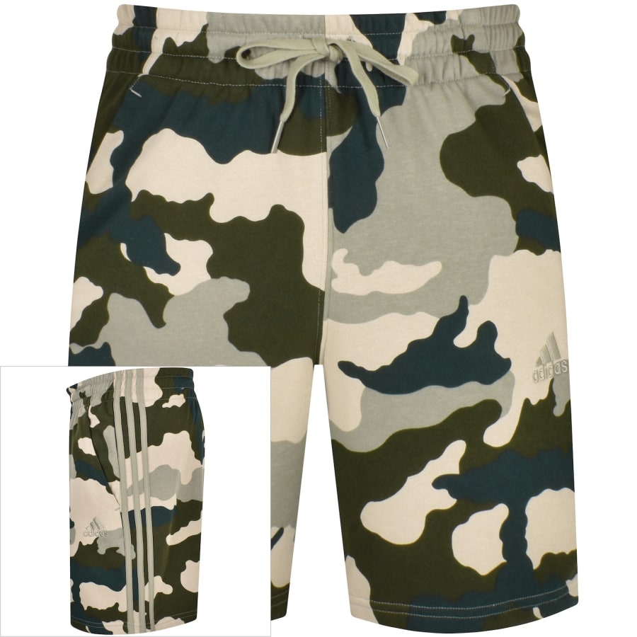 Image number 1 for adidas Sportswear Camo Shorts Green