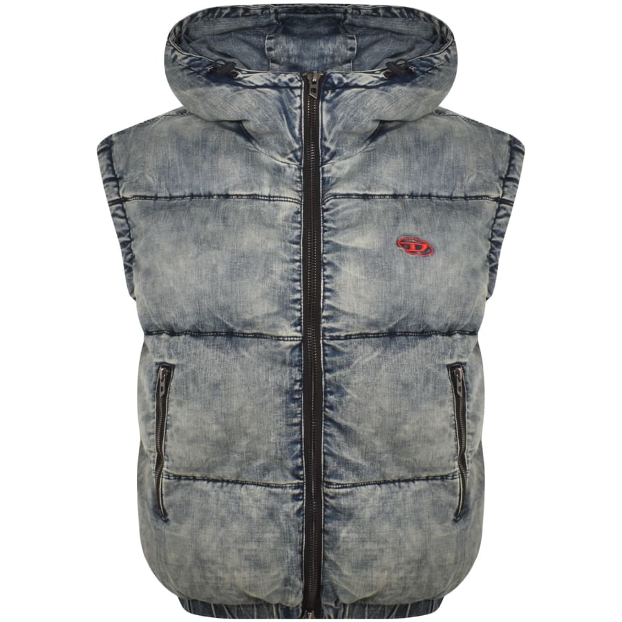 Image number 1 for Diesel Mons Gilet Blue