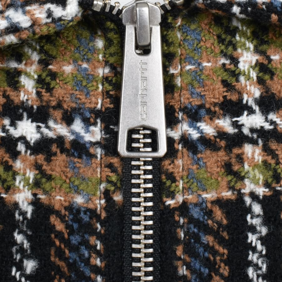 Image number 4 for Carhartt WIP Stroy Check Overshirt Green