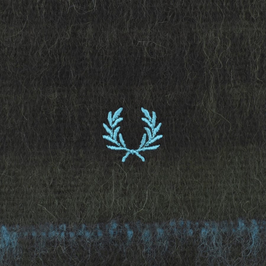 Image number 3 for Fred Perry Tartan Scarf Green