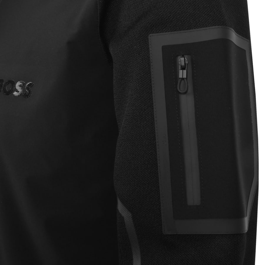 Image number 5 for BOSS Zhino Full Zip Sweatshirt Black