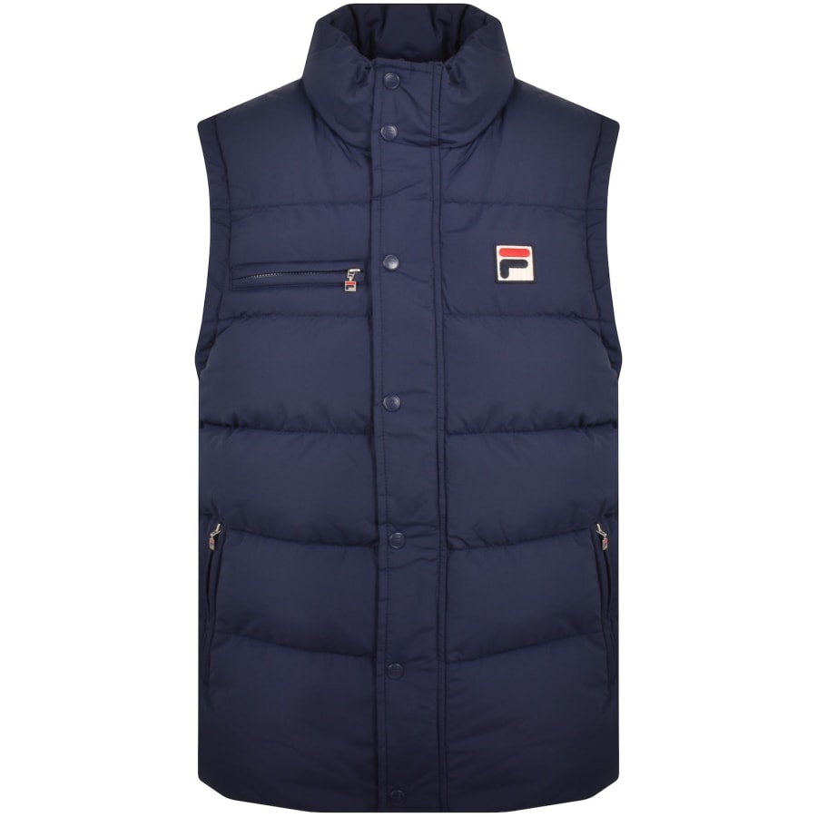 Fila Vintage Archive Puffer Gilet NavyFila Vintage Archive Puffer Gilet Navy Male XXX Large