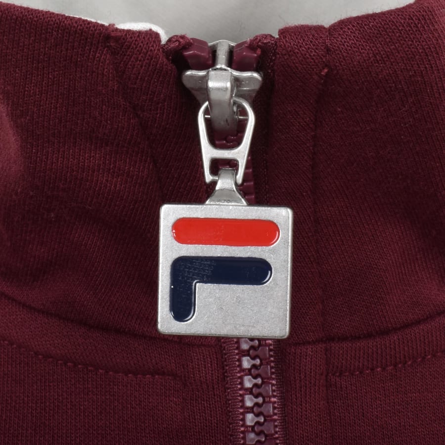 Fila Vintage MK2 Track Jacket Burgundy Mainline Menswear
