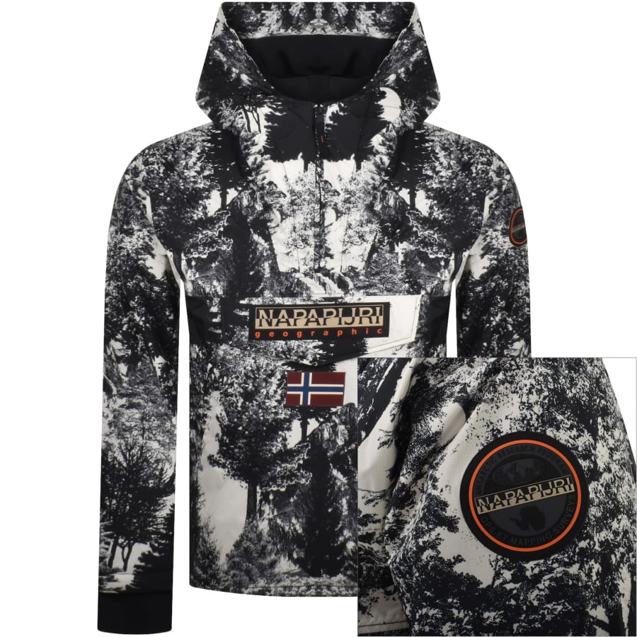 Napapijri Rainforest Next All Over Print JacketNapapijri Rainforest Next All Over Print Jacket Male Small