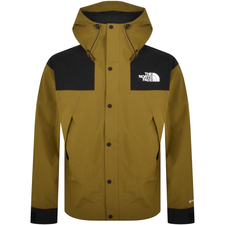 Image number 1 for The North Face Gortex Mountain Jacket Green