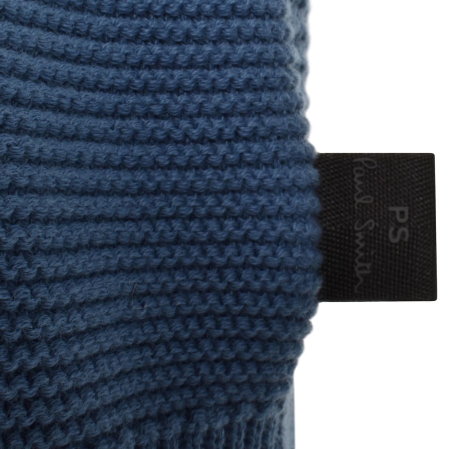 Image number 3 for Paul Smith Crew Neck Knit Jumper Blue
