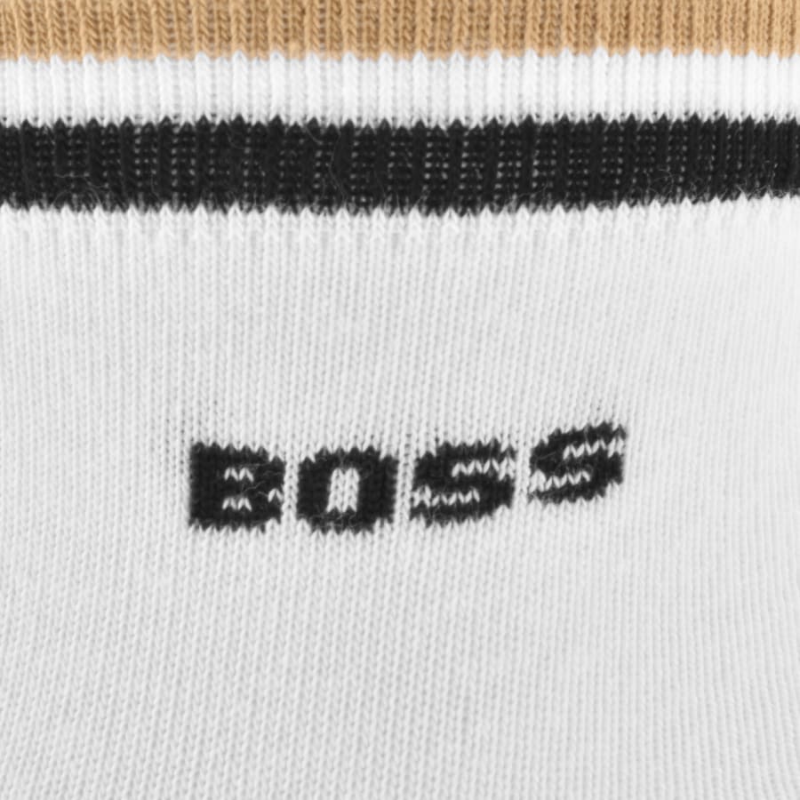 Image number 3 for BOSS 2 Pack Ankle Socks White