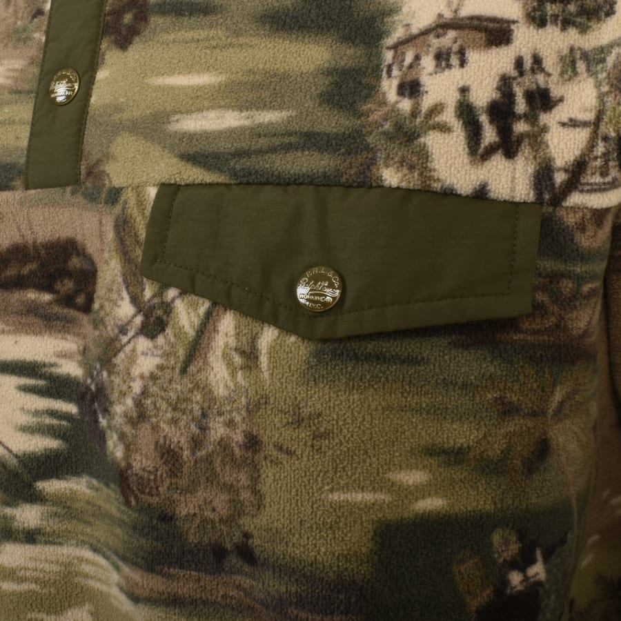 Image number 3 for Ralph Lauren Fleece Sweatshirt Green