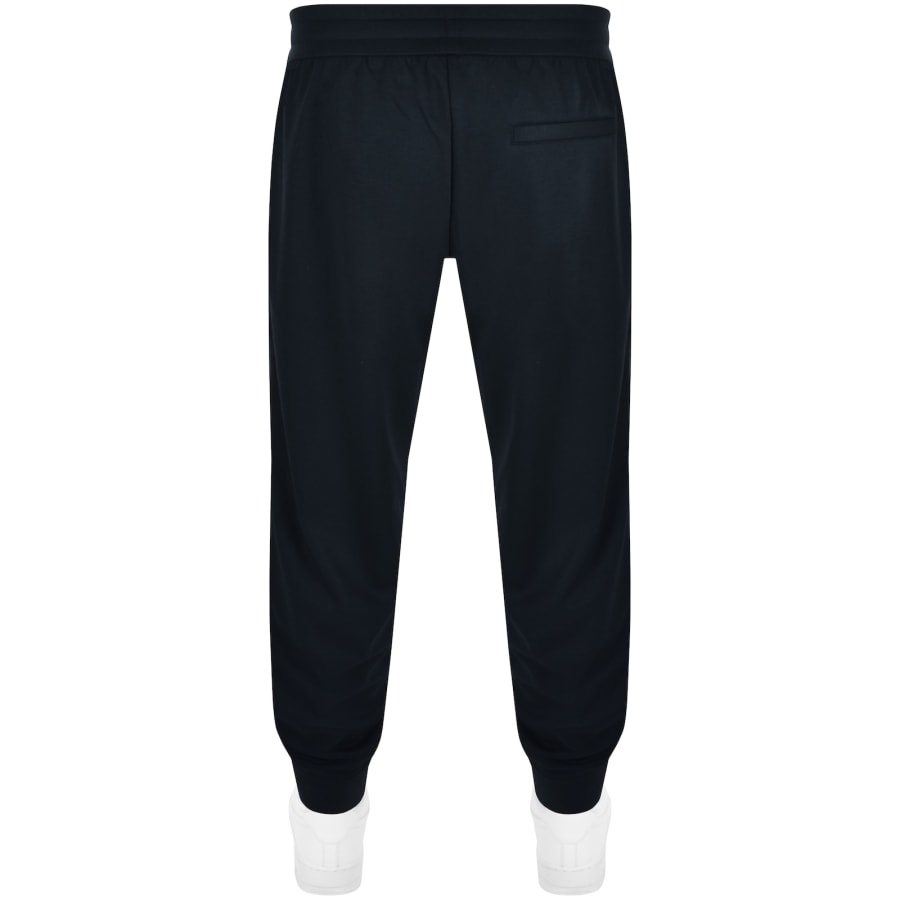 Image number 2 for Armani Exchange Logo Joggers Navy