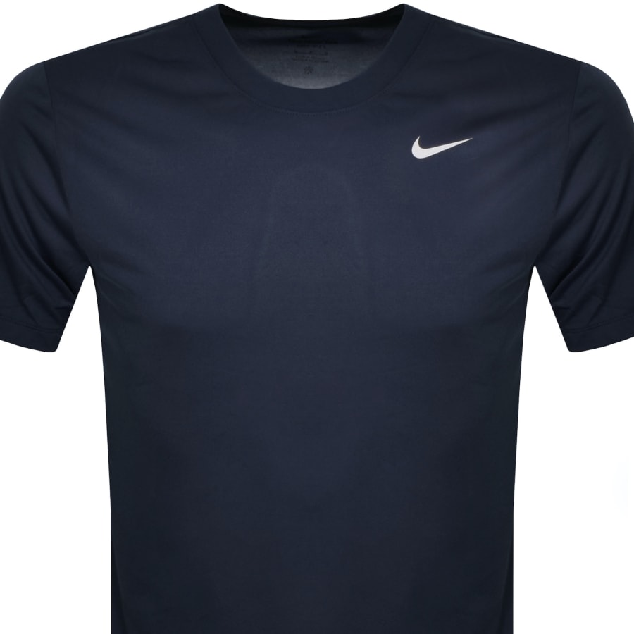 Nike Training Core Legend Dri Fit T Shirt Navy Mainline Menswear Sweden