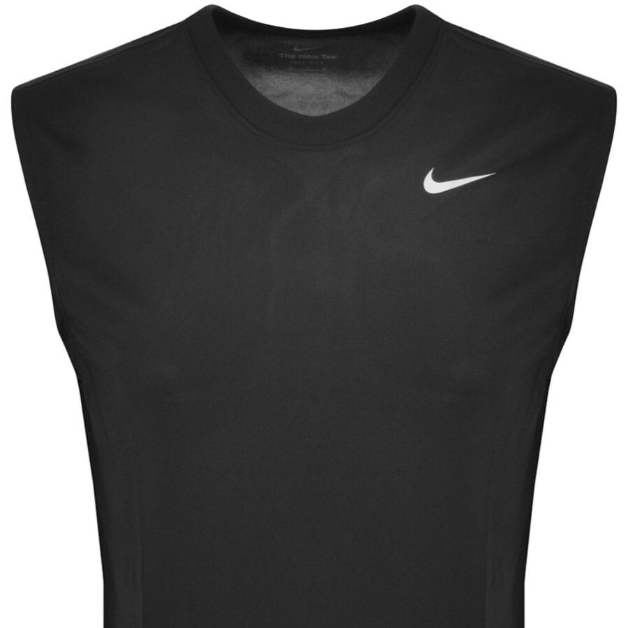 Nike Training Dri Fit Logo Vest T Shirt Black