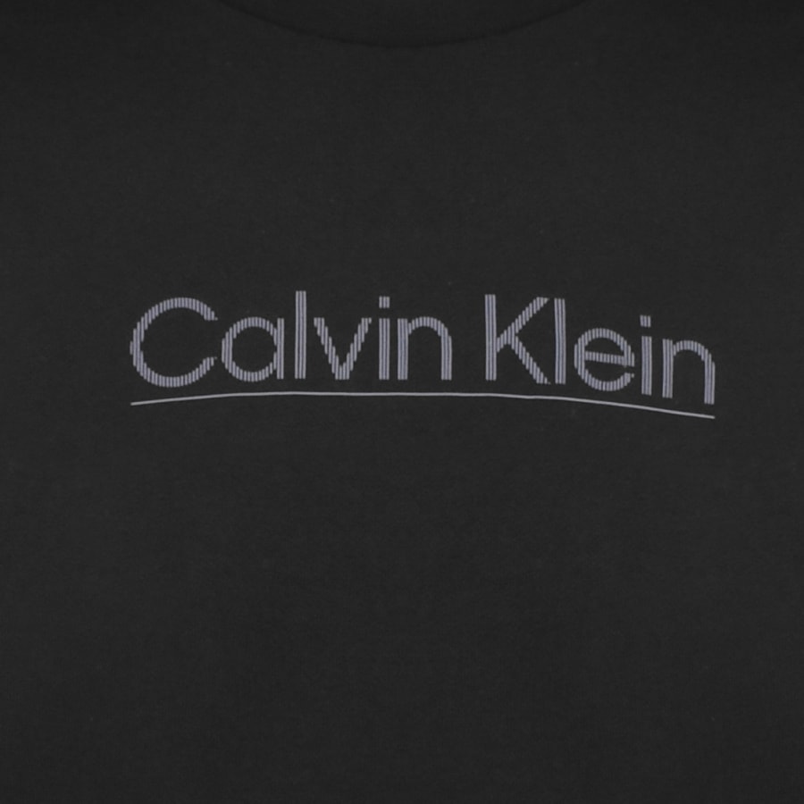 Image number 3 for Calvin Klein Raised Line Logo Sweatshirt Black