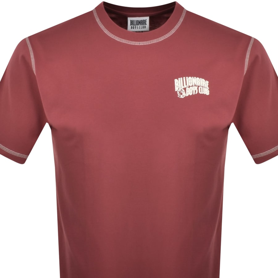 Image number 2 for Billionaire Boys Club Arch Logo T Shirt Red