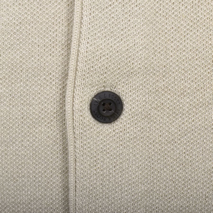 Image number 4 for Lyle And Scott Double Knit Overshirt Beige