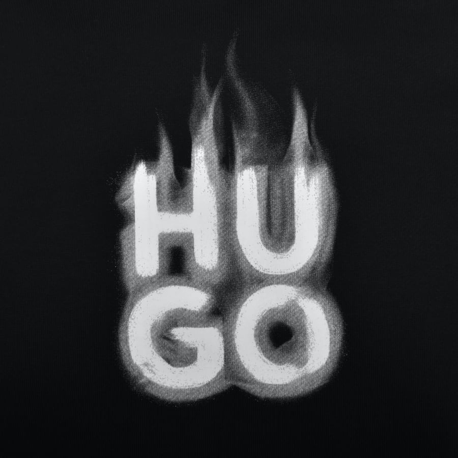 Image number 3 for HUGO Defnio Hoodie Black