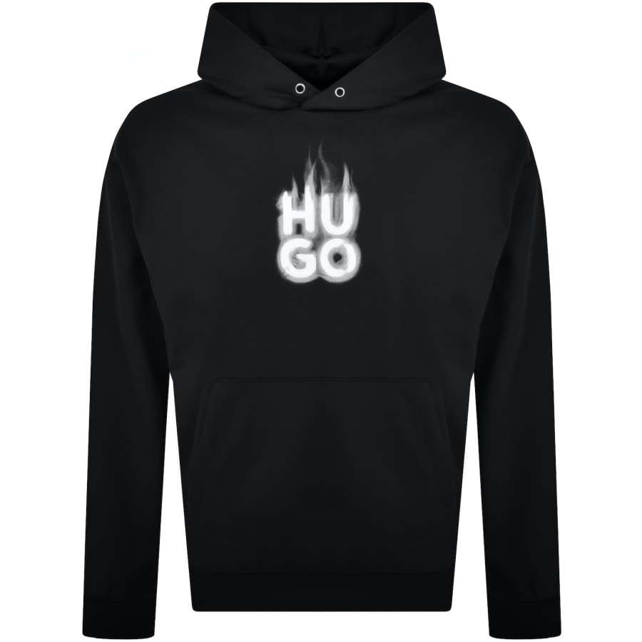 Image number 1 for HUGO Defnio Hoodie Black