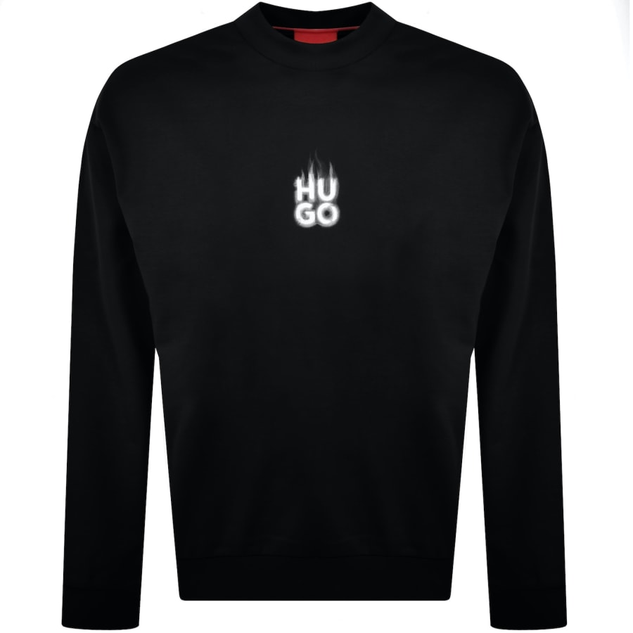 Image number 2 for HUGO Durungu Sweatshirt Black