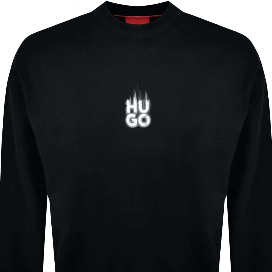 Image number 3 for HUGO Durungu Sweatshirt Black