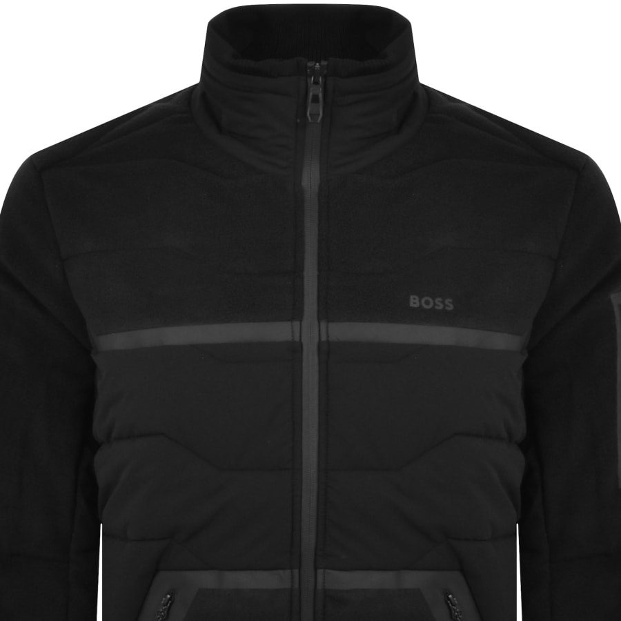 Image number 2 for BOSS Snoozy Full Zip Sweatshirt Black