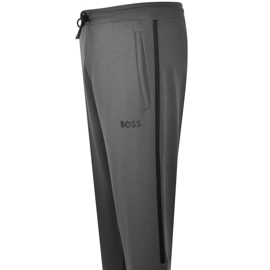 Image number 4 for BOSS Hadiko Tape X Joggers Grey