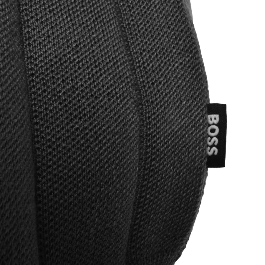 Image number 4 for BOSS Beduardo Polo Knit Jumper Grey