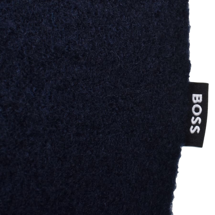 Image number 3 for BOSS Ematero Knit Jumper Navy