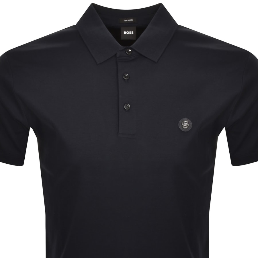Image number 2 for BOSS Parris 01 Polo T Shirt Navy