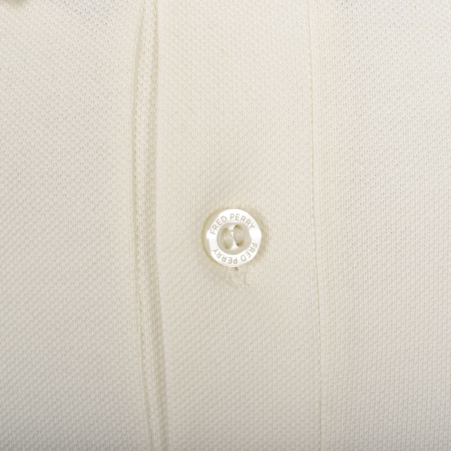 Fred Perry Twin Tipped Polo T Shirt Ecru | Mainline Menswear us