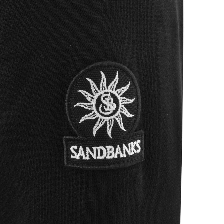 Image number 3 for Sandbanks Badge Logo Sweatshirt Black