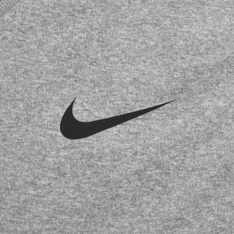 Image number 3 for Nike Training Dri Fit Logo Vest T Shirt Grey