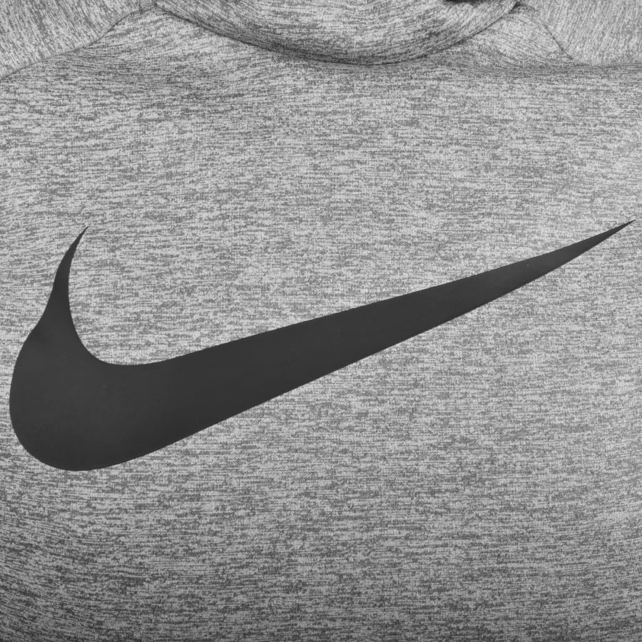Image number 3 for Nike Training Swoosh Hoodie Grey