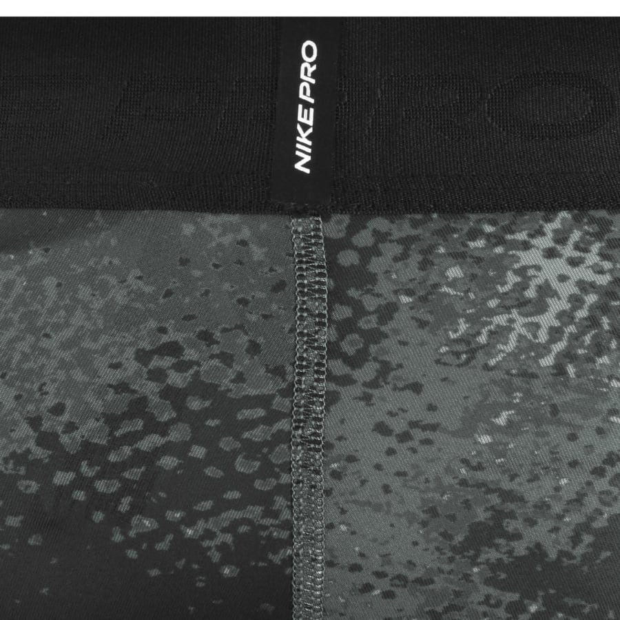 Image number 3 for Nike Training Compression Camo Tights Grey