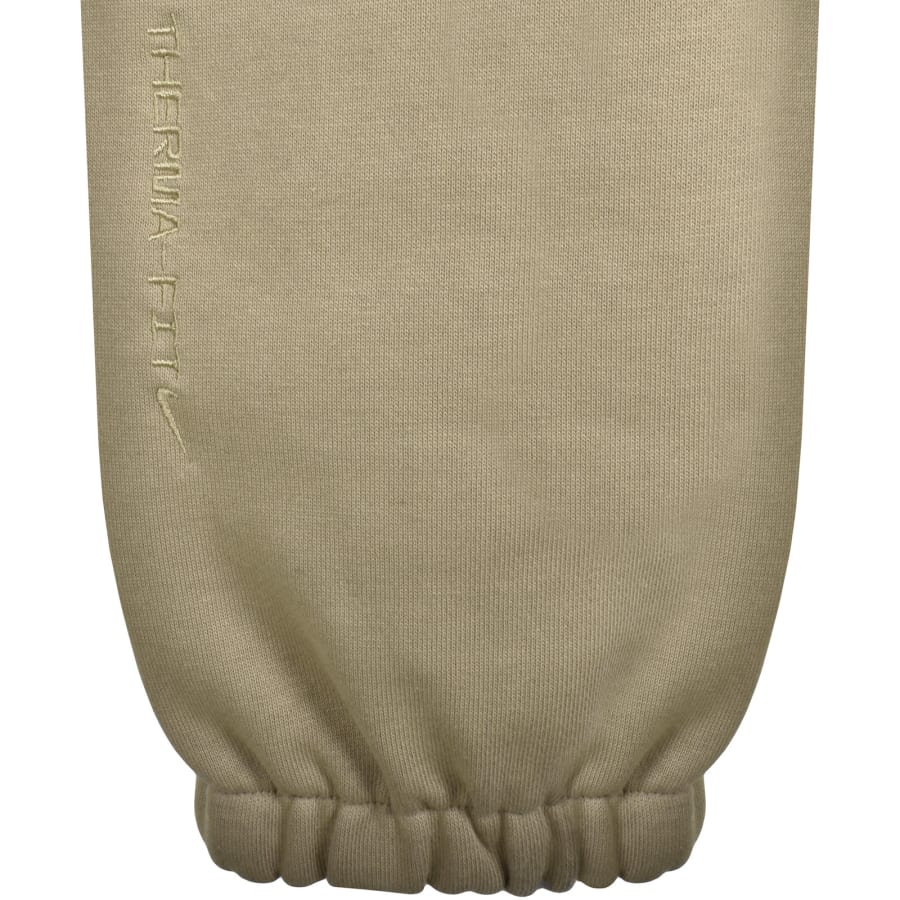 Image number 5 for Nike Logo Jogging Bottoms Khaki